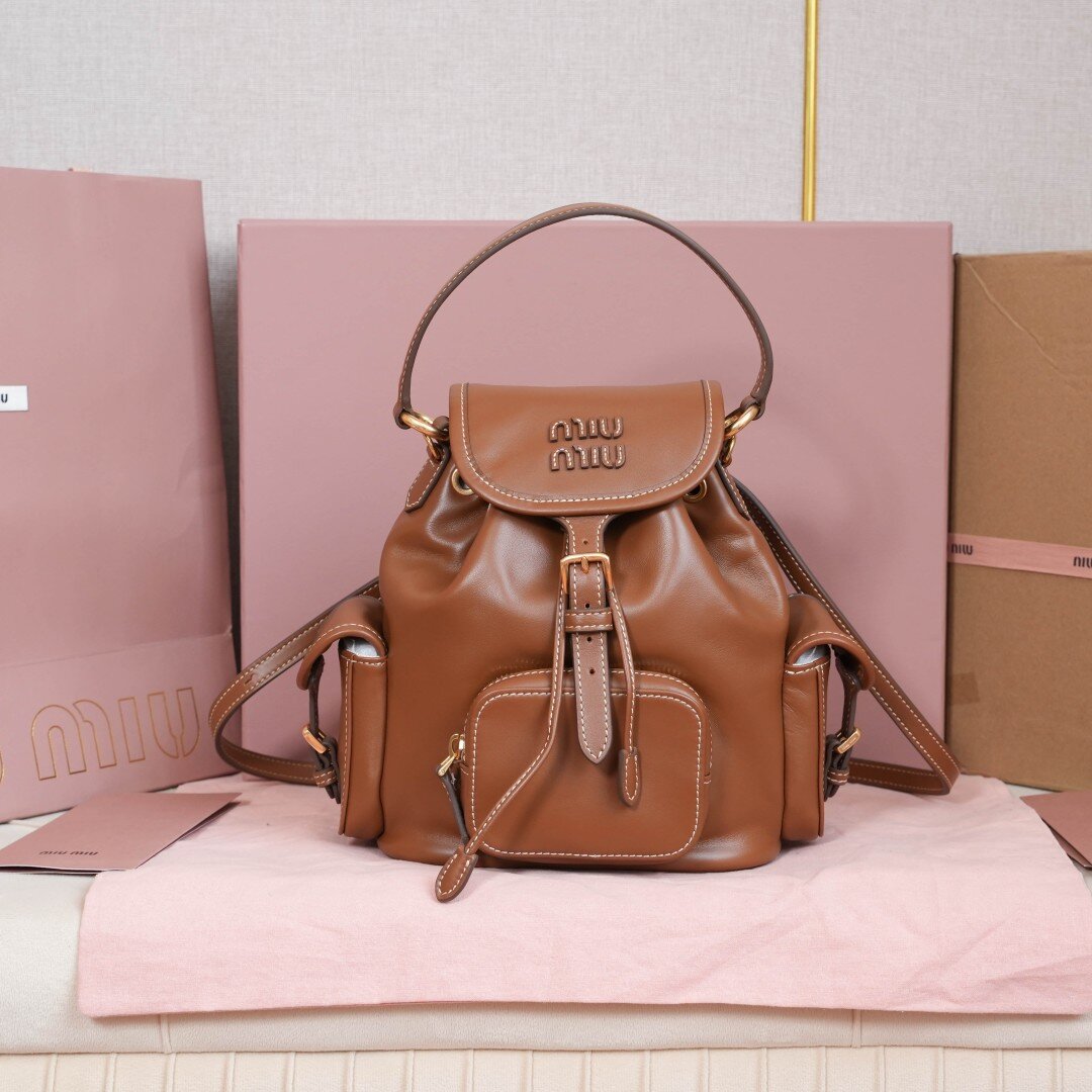 miumiu 5BZ043 brown